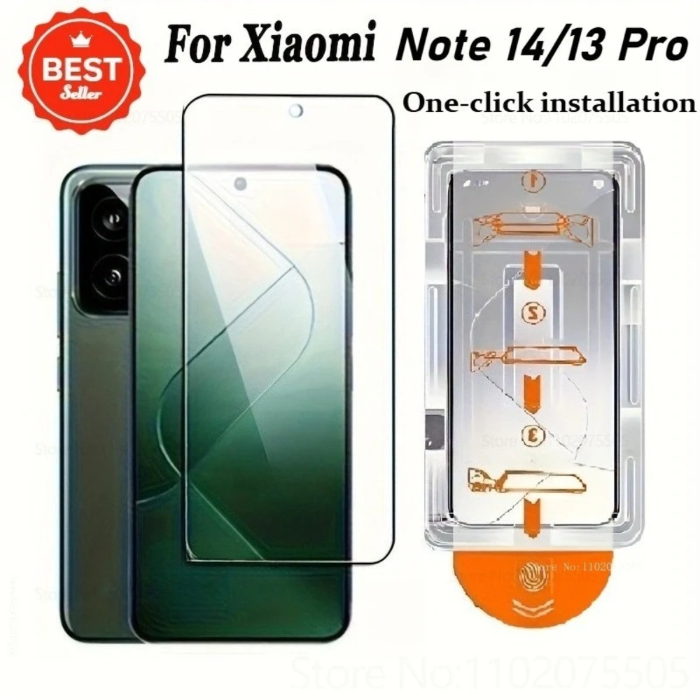 Xiaomi Redmi Note 13 - 1Pack HD Tempered Glass Protector for
