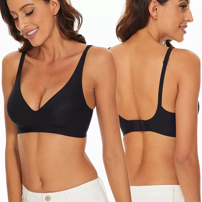 Sexy Seamless Jelly Bra S-4XL  - Rugged Sport Strap 评论和价格