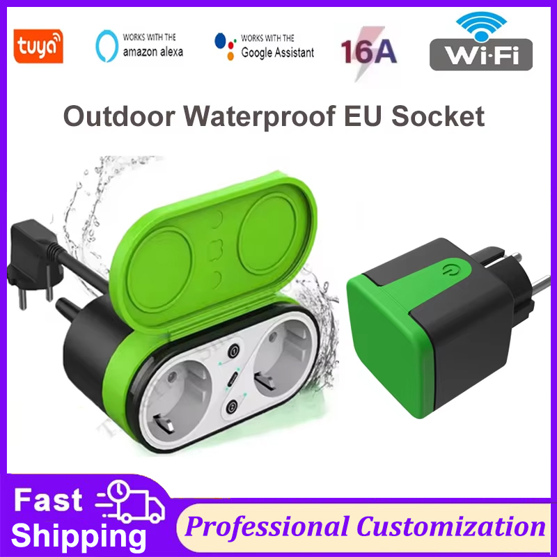 Tuya EU 16A Wifi Smart Outdoor - Smart Accessories 评论和价格
