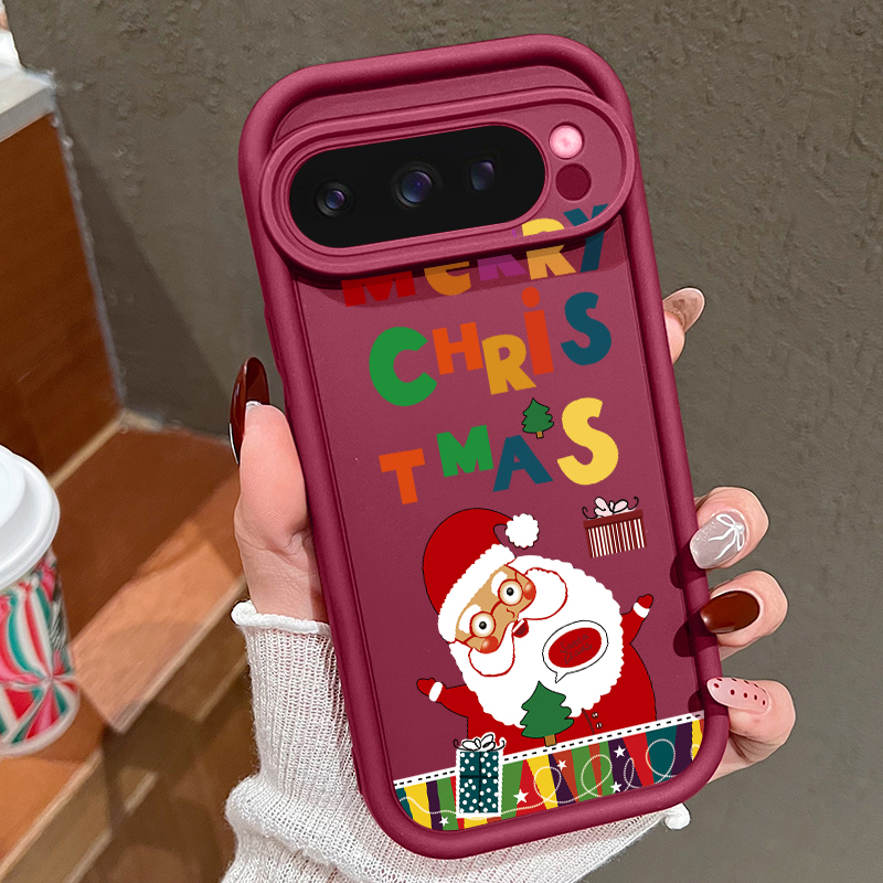 Christmas Santa Claus Pattern  - Google Pixel 9 评论和价格