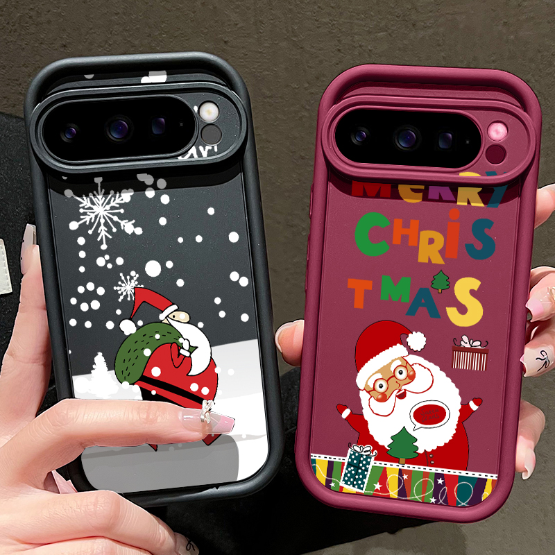 Christmas Santa Claus Pattern  - Google Pixel 9 评论和价格