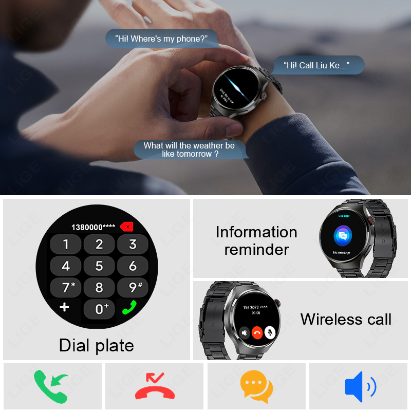 1.52 inch Smart Watch Men Cust - Smartwatch Custom 评论和价格