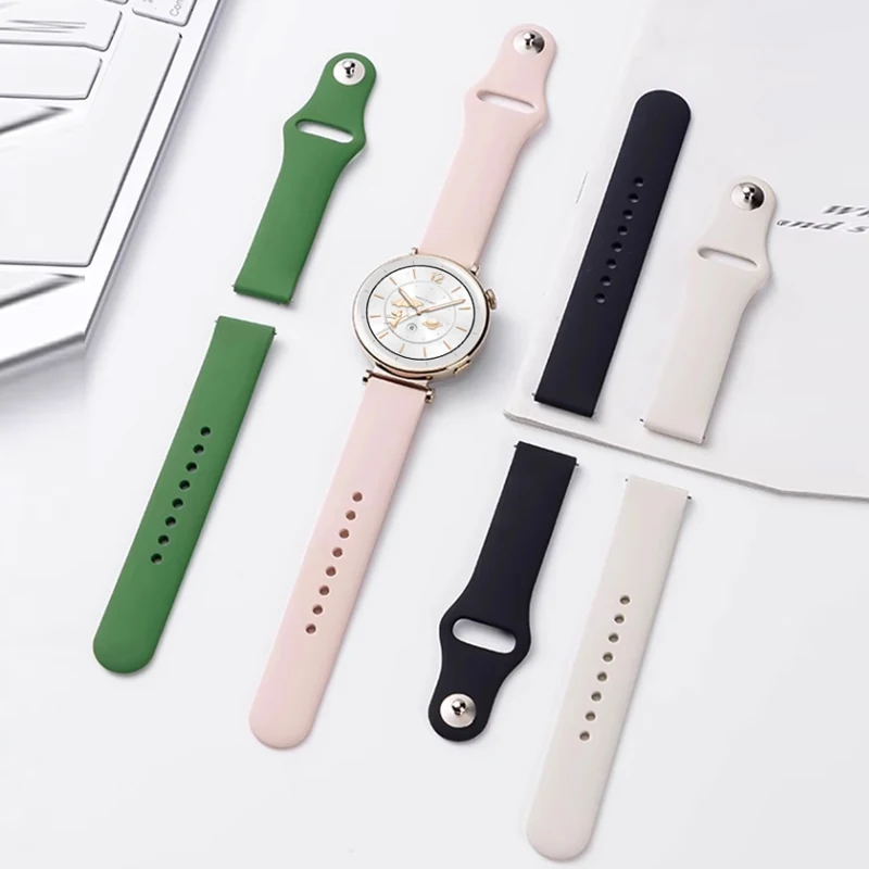 18mm Silicone Watch Strap For  - Fossil Smartwatch Accessories 评论和价格