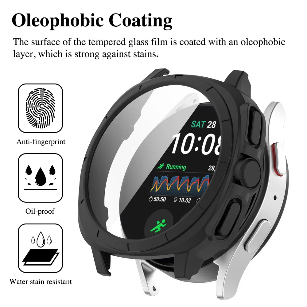 Glass+Case for Samsung Galaxy  - Samsung Smartwatch Accessories 评论和价格