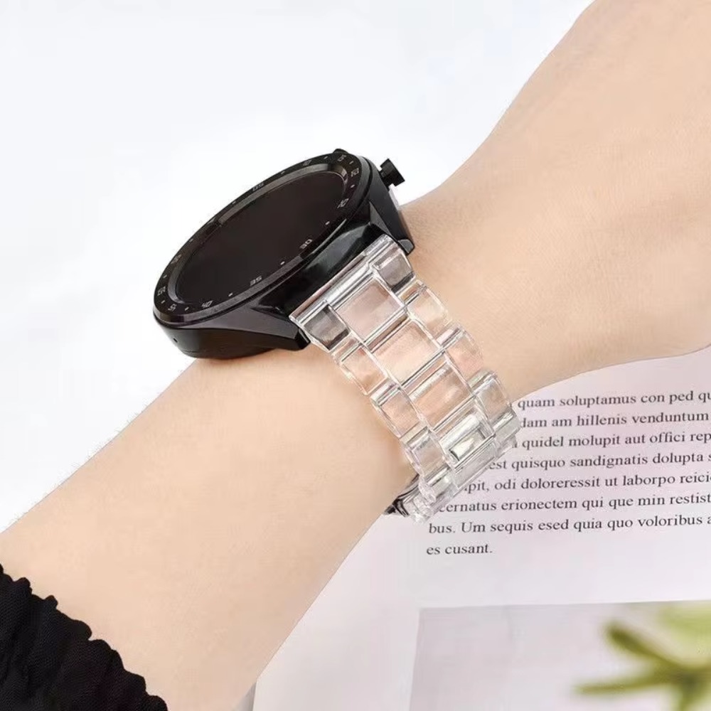Clear Resin Three-Link Band wi - Titan Smartwatch Accessories 评论和价格