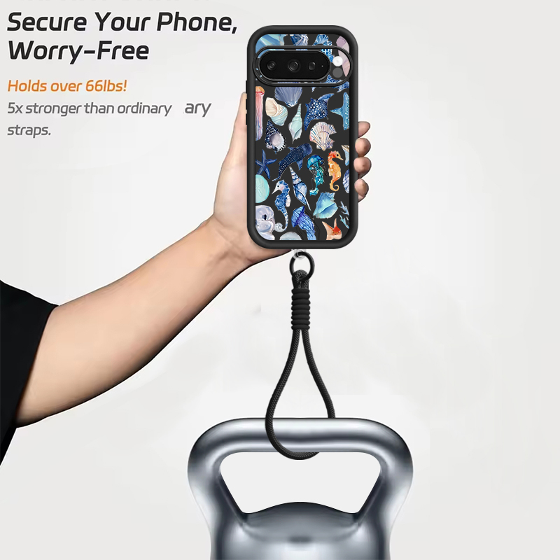 Shark Ocean Patterned TPU Phon - Google Pixel 9 评论和价格