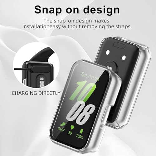 Glass+Case For Samsung Galaxy  - Samsung Smartwatch Accessories 评论和价格