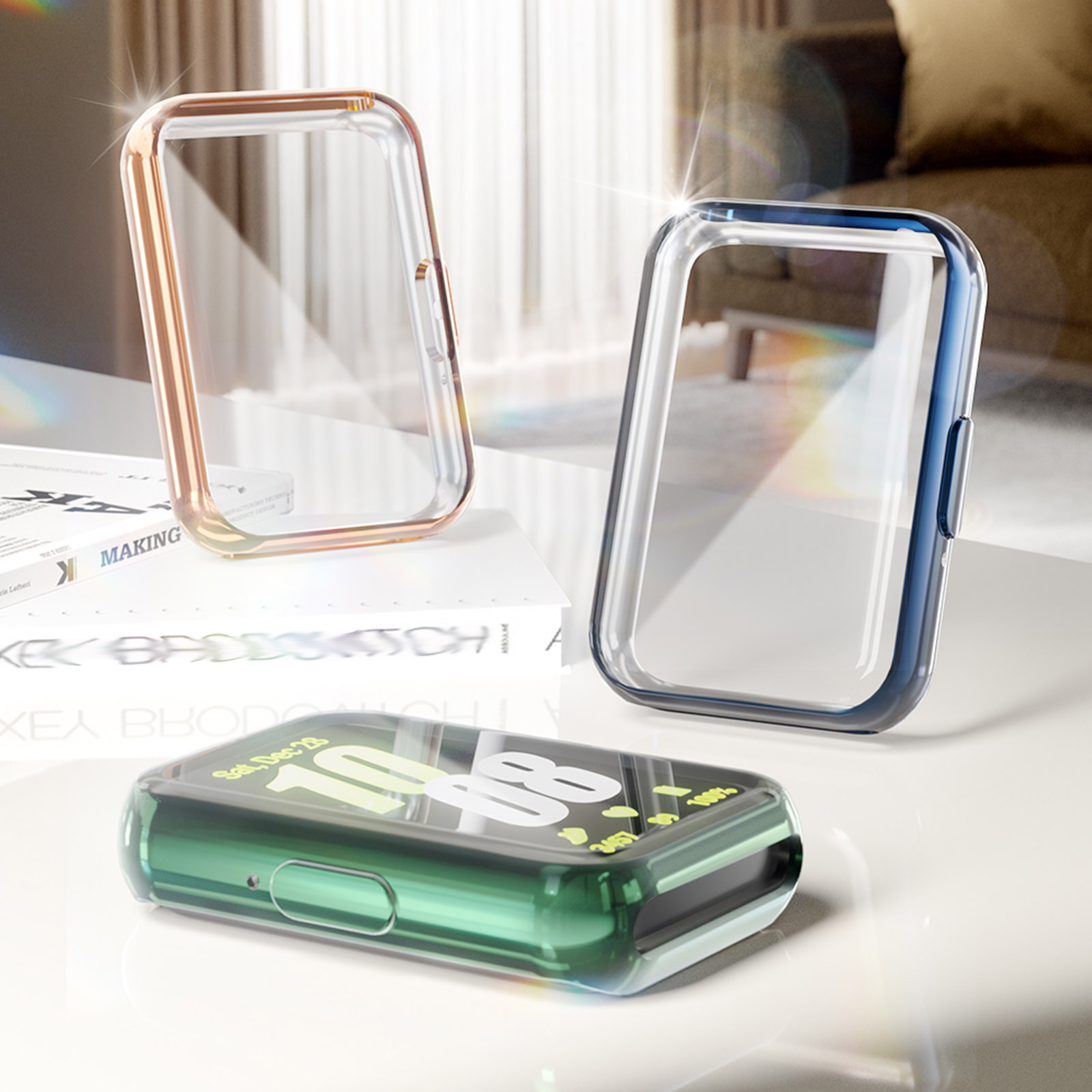 Cover for Samsung Galaxy Fit 3 - Samsung Smartwatch Accessories 评论和价格