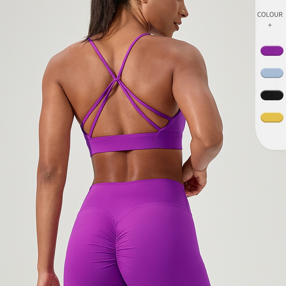 Women's Sexy Yoga Bra Cross St - Rugged Sport Strap 评论和价格
