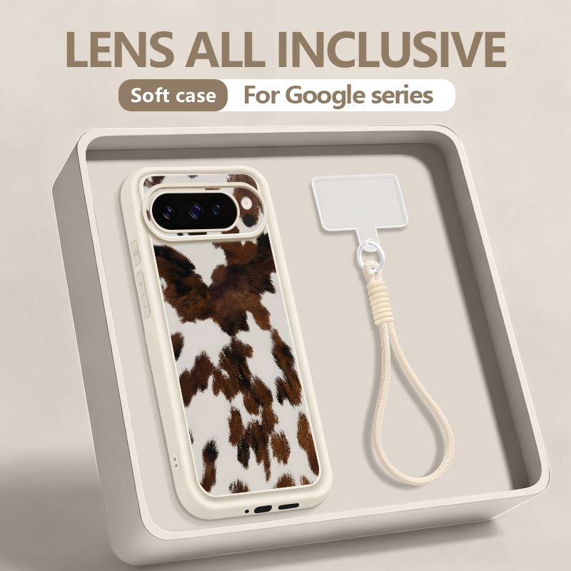 Leopard Cow Printed Phone Case - Google Pixel 9 评论和价格