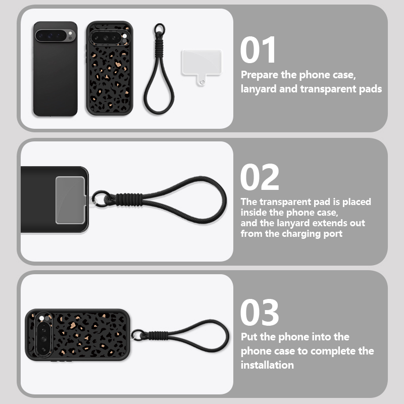 Leopard Cow Printed Phone Case - Google Pixel 9 评论和价格