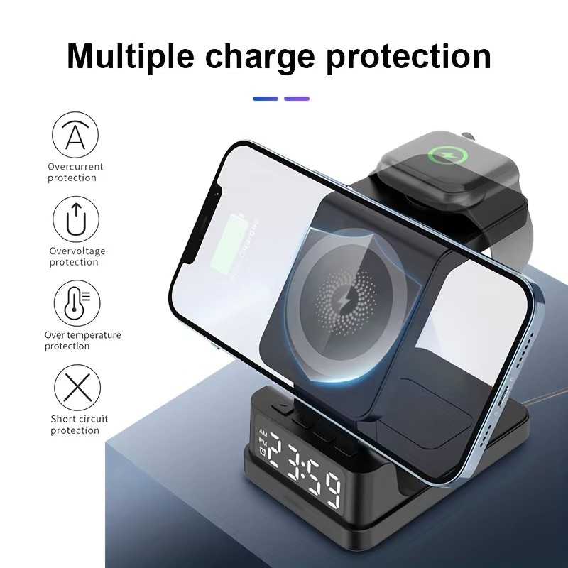 4 In 1 Magnetic Wireless Charg - Smartwatch X12 评论和价格