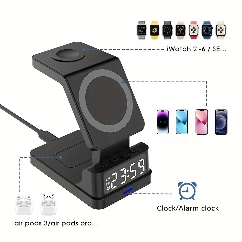 4 In 1 Magnetic Wireless Charg - Smartwatch X12 评论和价格