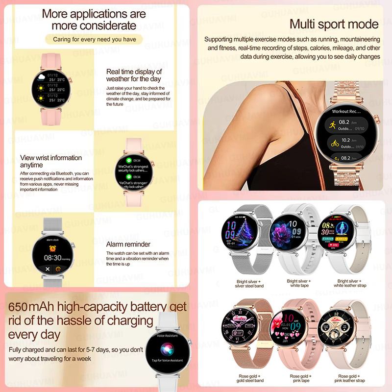New 1.27-inch Smart Watch for  - Smartwatch Custom 评论和价格