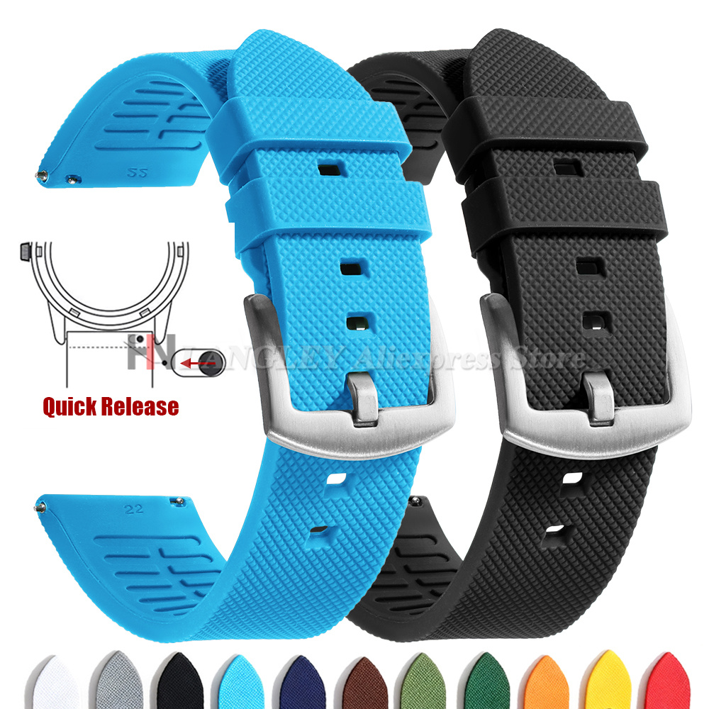 Classic Tropical Soft Rubber W - Fossil Smartwatch Accessories 评论和价格