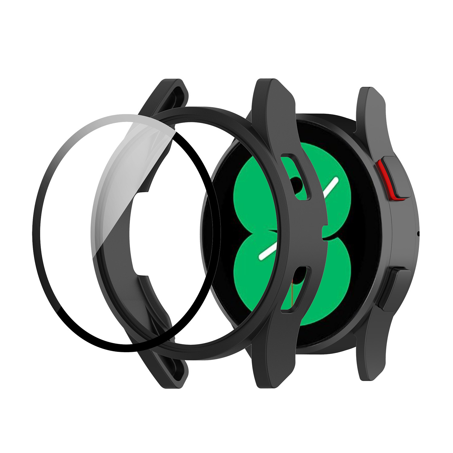 Glass+Case for samsung Galaxy  - Samsung Smartwatch Accessories 评论和价格