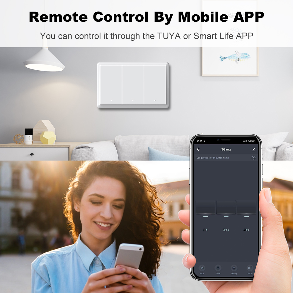 MANHOT ZigBee3.0 Smart Switch  - Smart Accessories 评论和价格