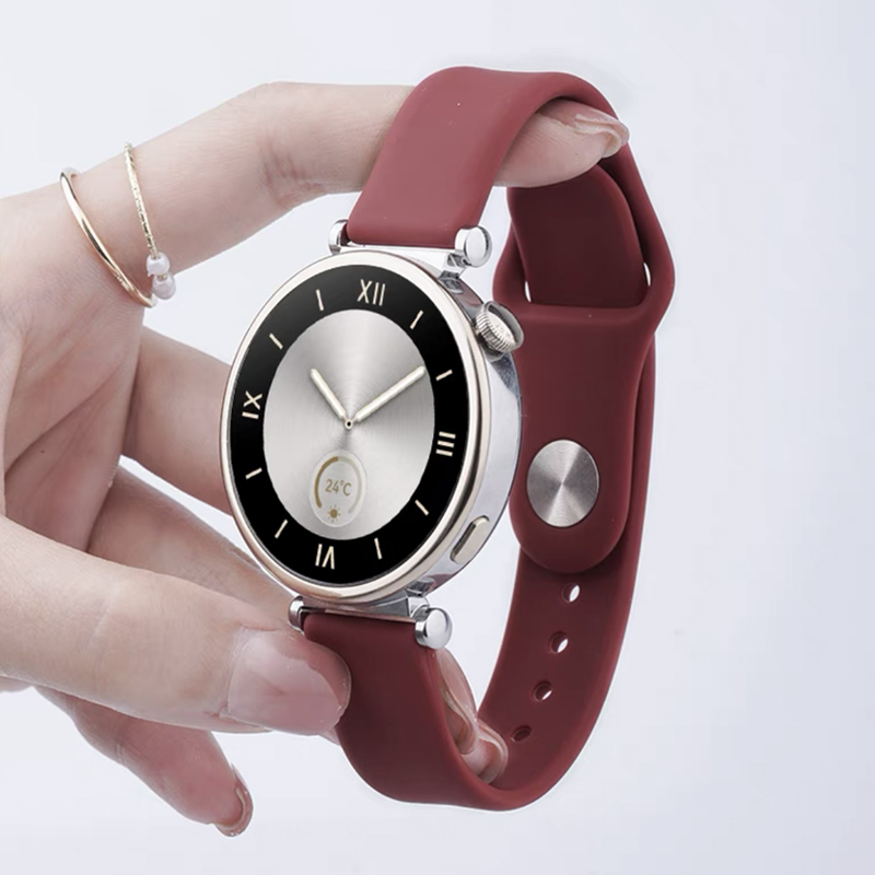 18mm Silicone Band for Huawei  - Titan Smartwatch Accessories 评论和价格